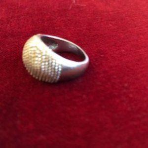 Silver Dome Ring - Size 7
